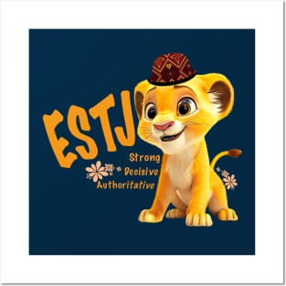 ESTJ Supervisor, Lion Posters and Art